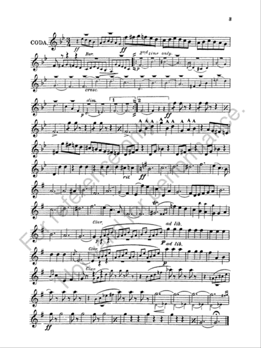 Mon Reve Mon Reve Concert Band scores gallery preview page 6