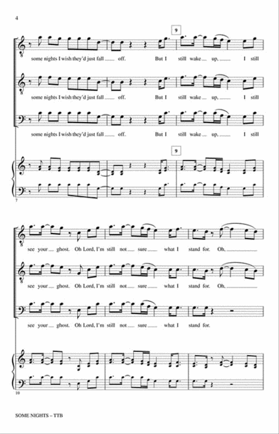 Some Nights TTB scores gallery preview page 3