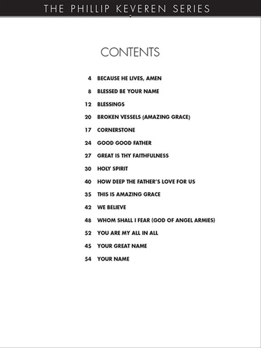 Blessings Blessings Piano Solo scores gallery preview page 2