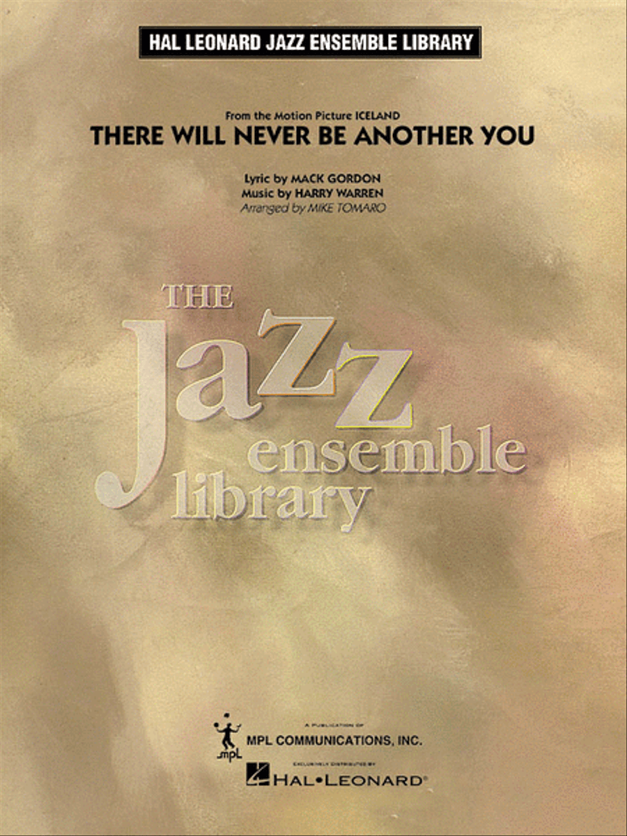 There Will Never Be Another You Jazz Ensemble scores gallery preview page 1
