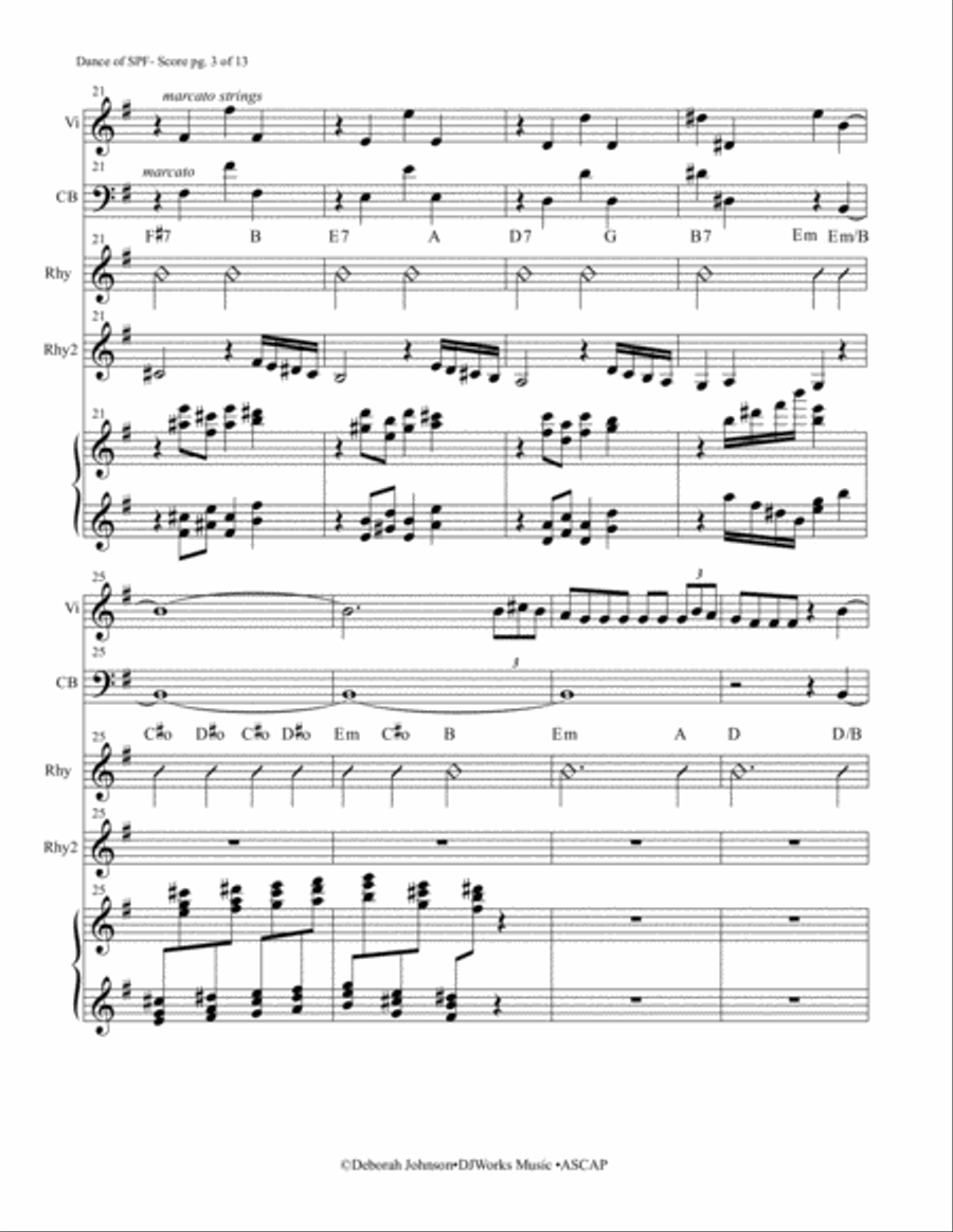 Dance of the Sugar Plum Fairy-Full Score Score scores gallery preview page 4