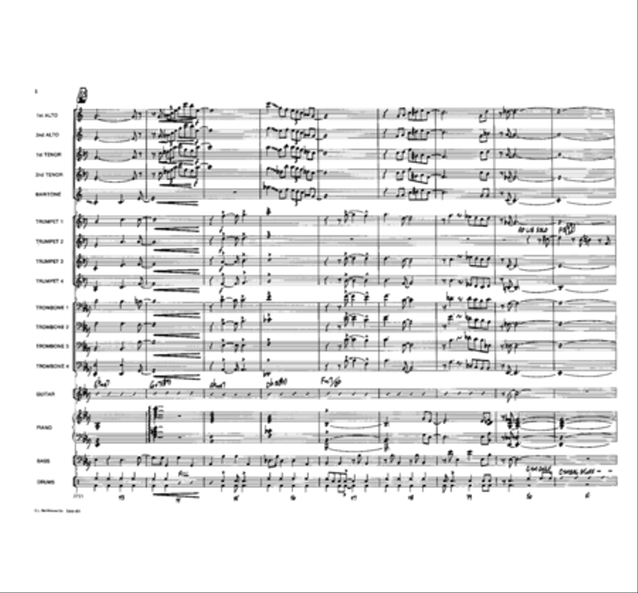 Travelin' Home Jazz Ensemble scores gallery preview page 7