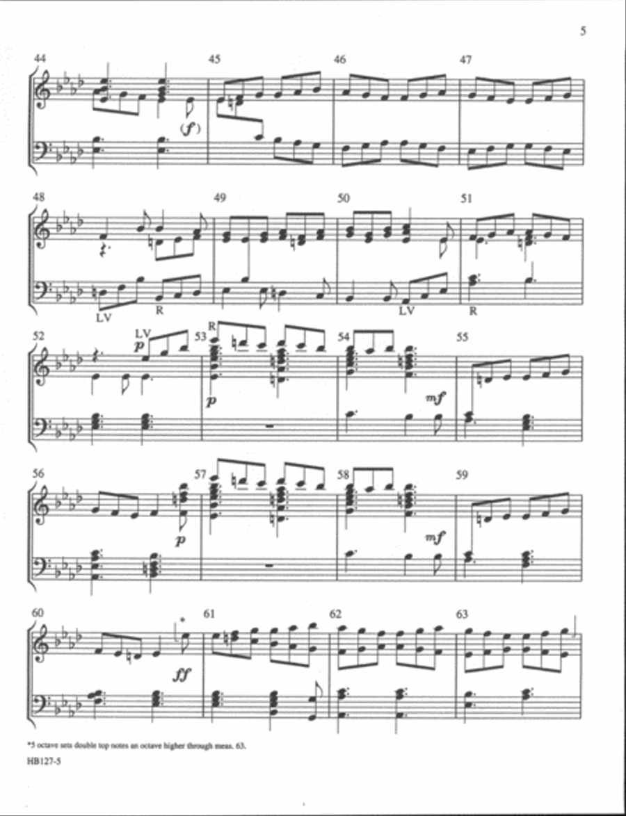 Abiding Joy Handbell Choir scores gallery preview page 5