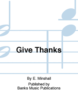 Book cover for Give Thanks