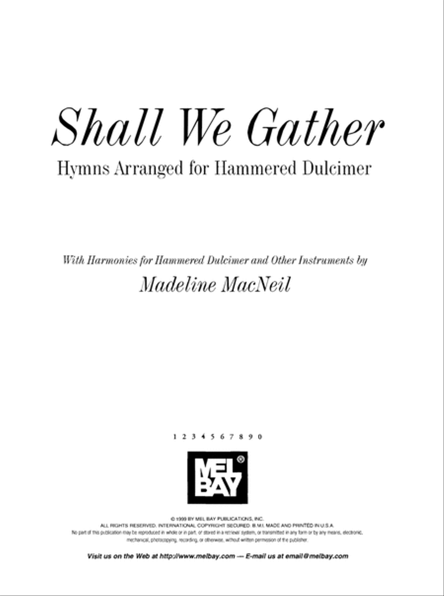 Shall We Gather Dulcimer scores gallery preview page 2