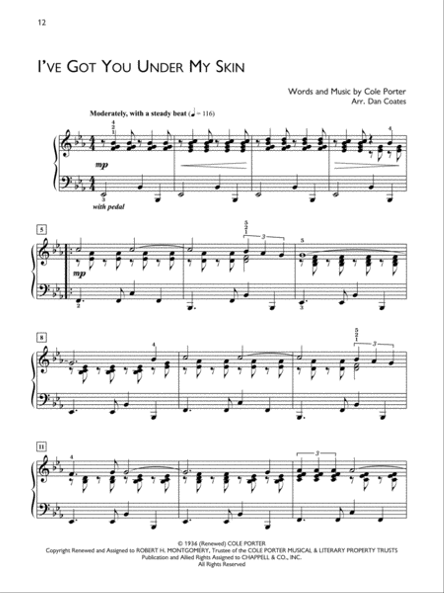Popular Performer -- Great American Songbook, Book 3 Piano Solo scores gallery preview page 4