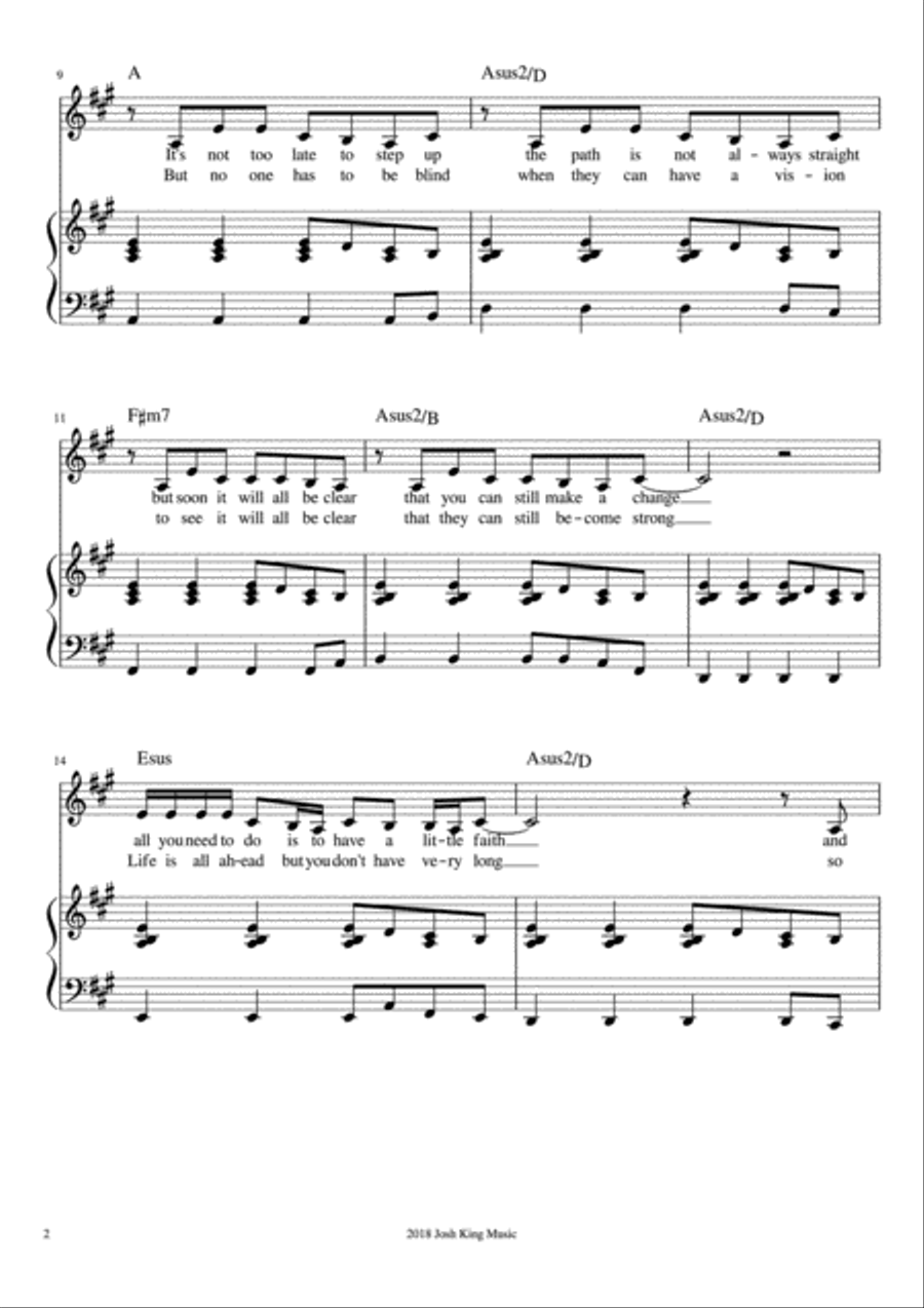 Do What You Love Voice scores gallery preview page 2