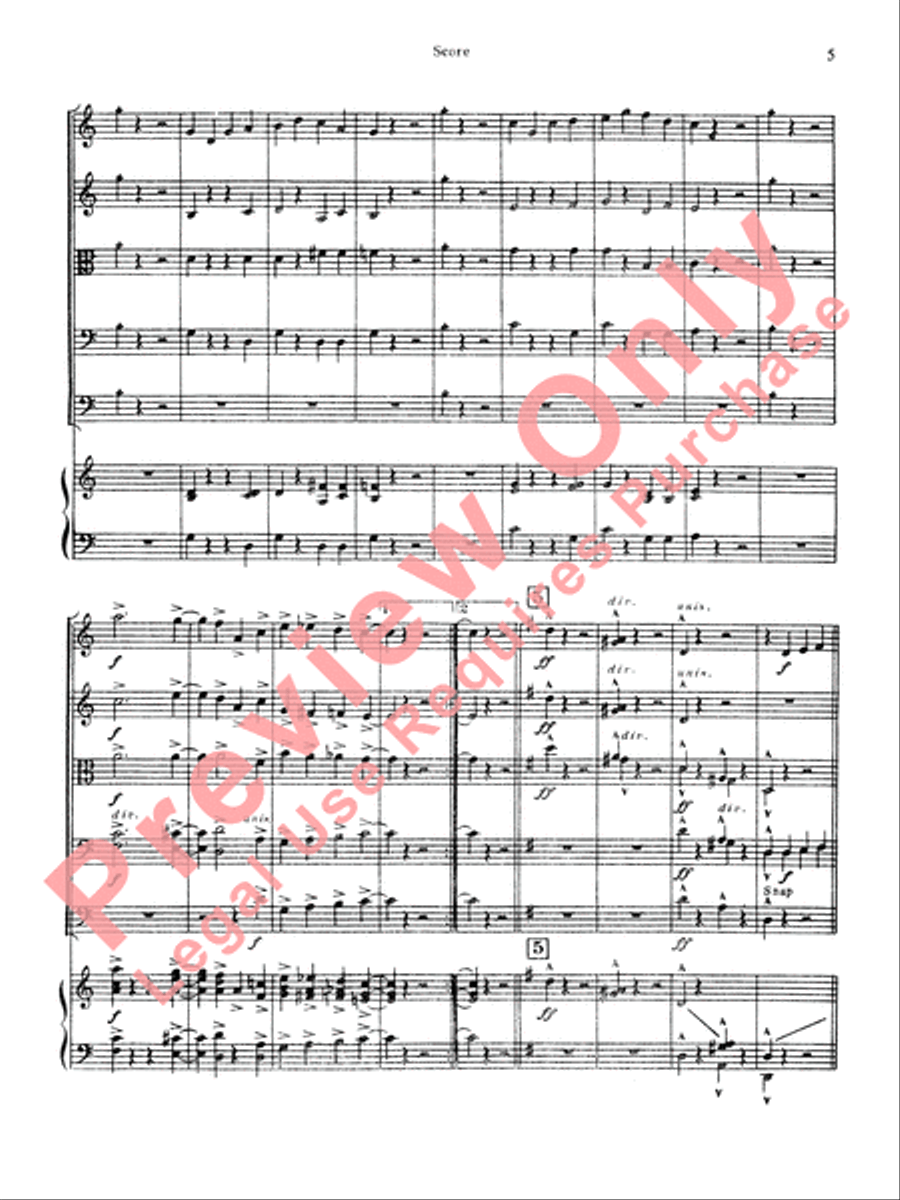 Plink, Plank, Plunk! String Orchestra scores gallery preview page 8