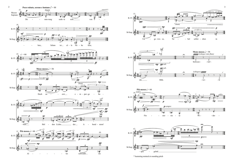 Lunas Zauberschein Lunas Zauberschein Mezzo-Soprano Voice scores gallery preview page 3