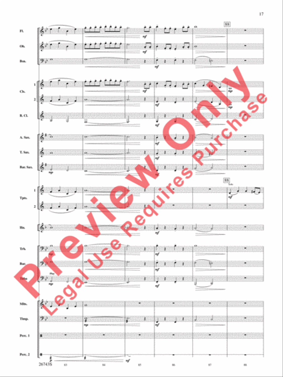 A Day at Disneyland A Day at Disneyland Concert Band scores gallery preview page 18