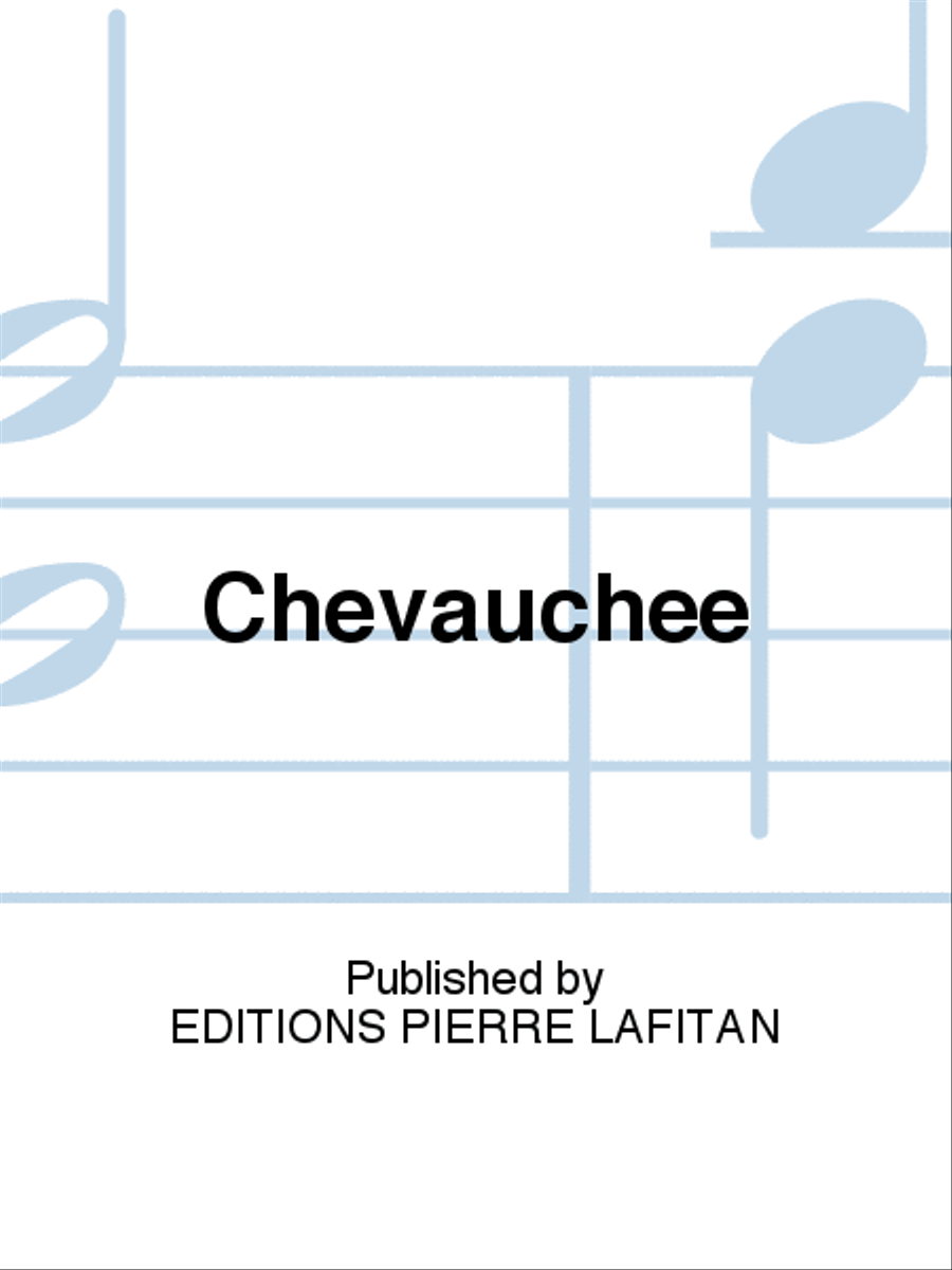 Chevauchée Euphonium scores gallery preview page 1