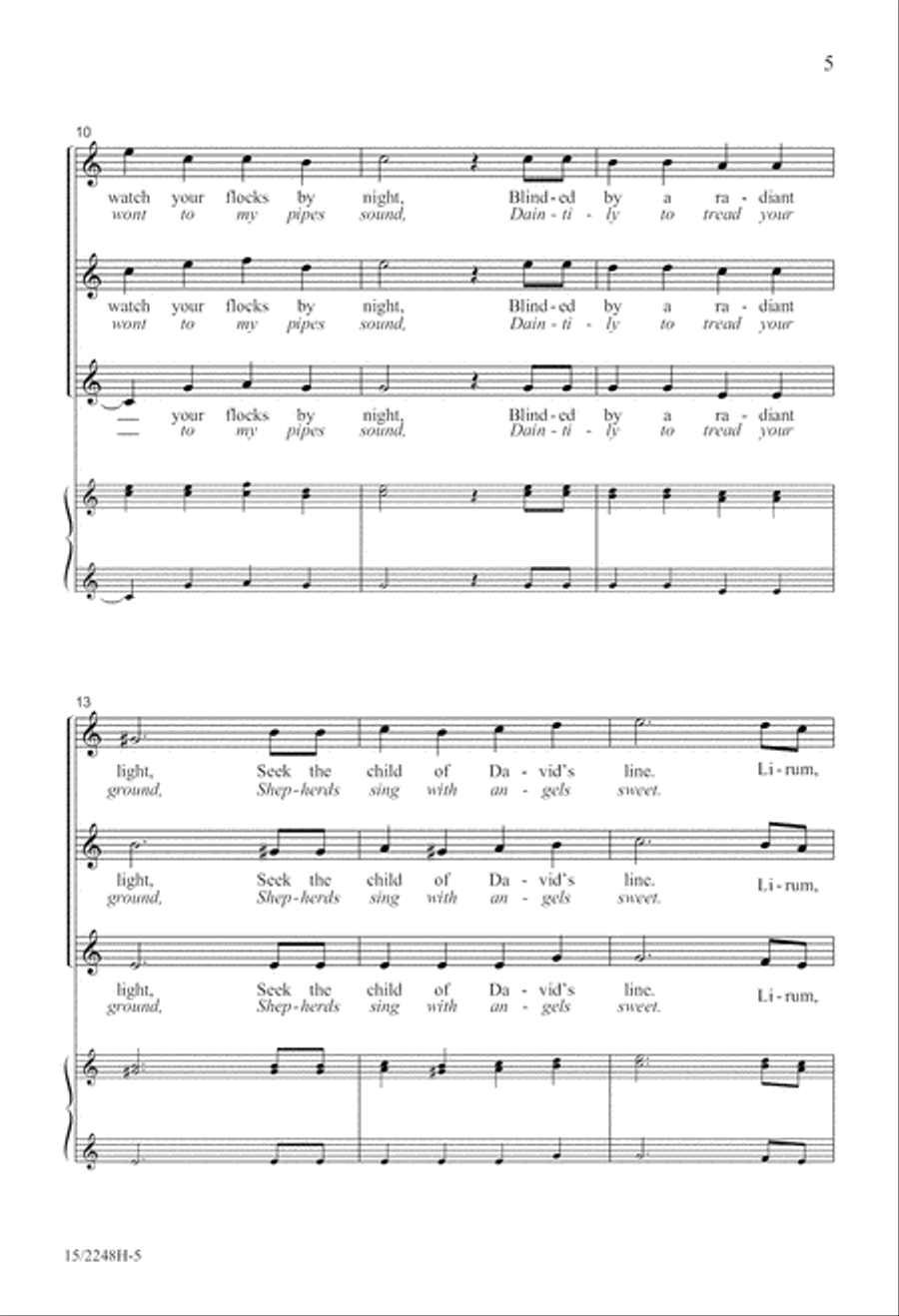 Lirum Lirum SSA scores gallery preview page 6