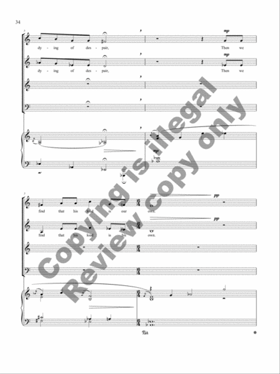 Fables for a Prince Tenor Voice scores gallery preview page 29
