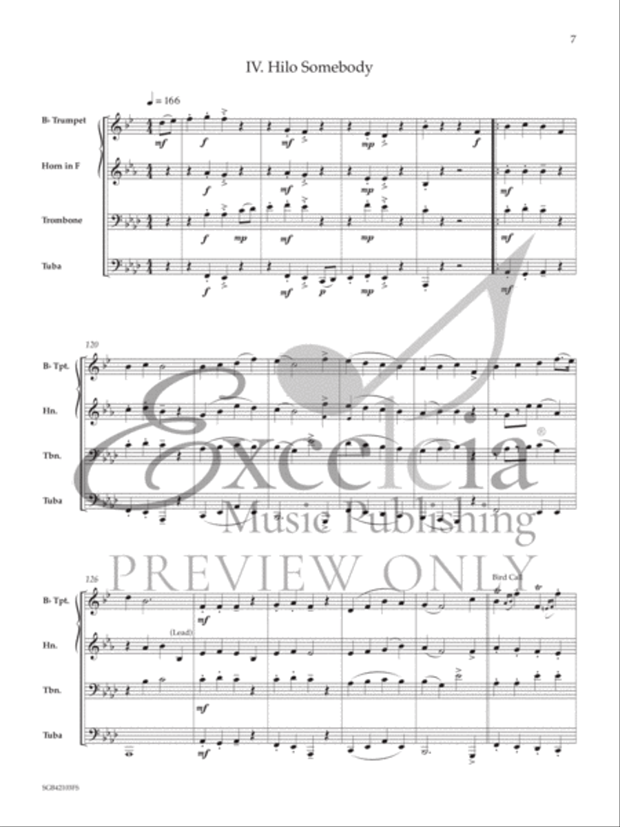 Sea Shanty Saga Sea Shanty Saga Brass Quartet scores gallery preview page 8