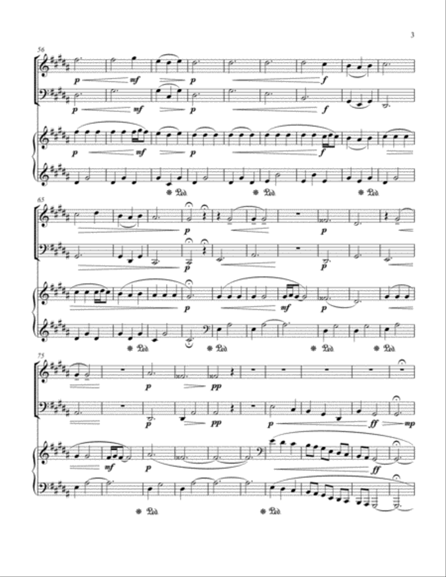 Sombre Piano Trio scores gallery preview page 3