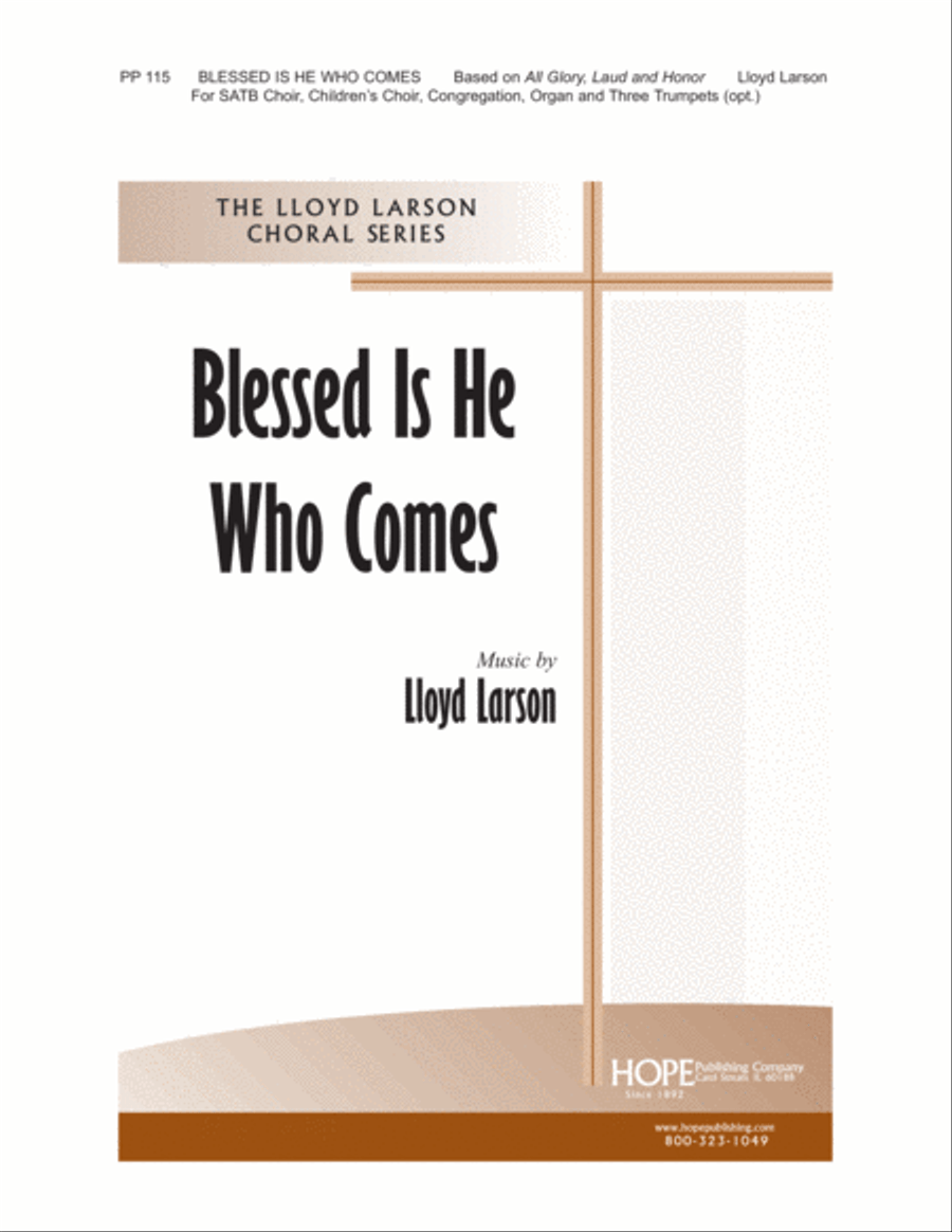 Blessed Is He Who Comes Choir scores gallery preview page 1