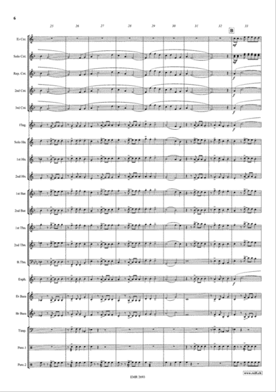 The Magnificent Seven Brass Band scores gallery preview page 7