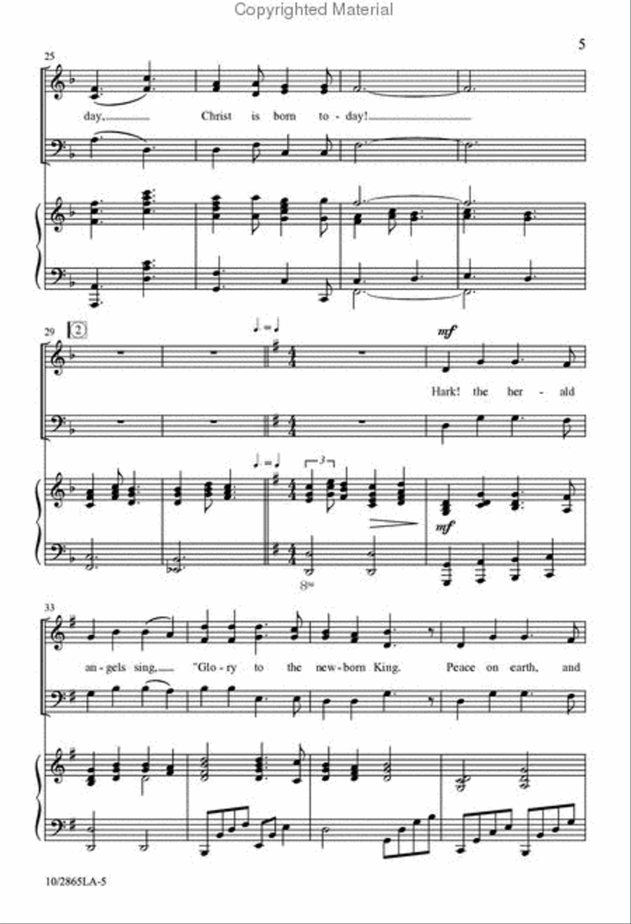 The Joy of Christmas The Joy of Christmas 3-Part scores gallery preview page 4