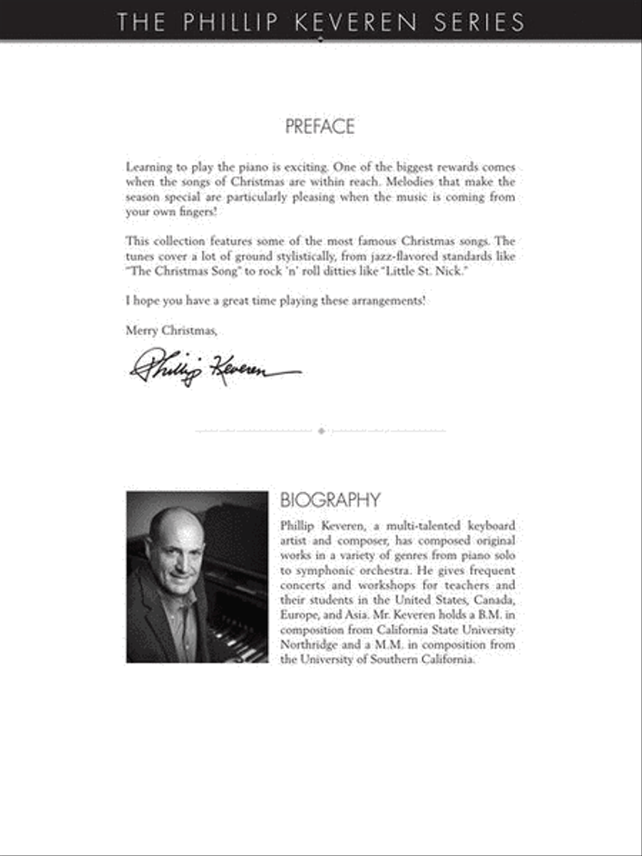 A Magical Christmas A Magical Christmas Piano Solo scores gallery preview page 3