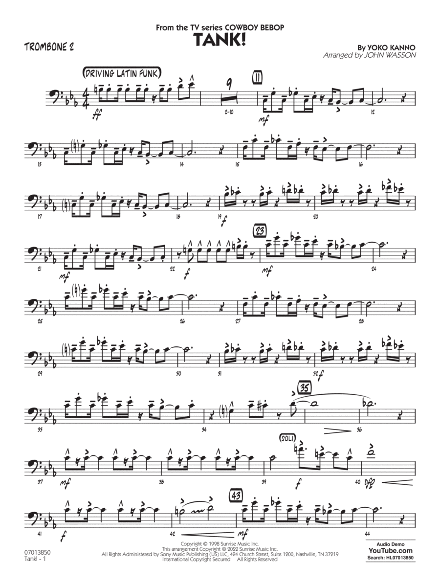 Tank drum sheet music cheap