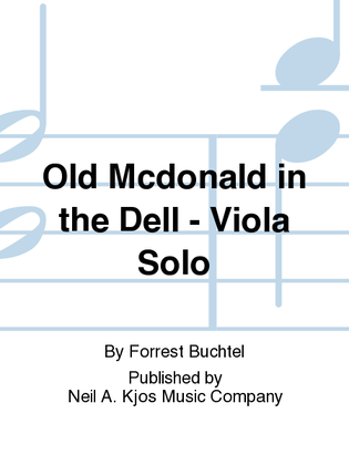 Old Mcdonald in the Dell - Viola Solo