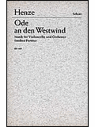 Ode to the Westwind