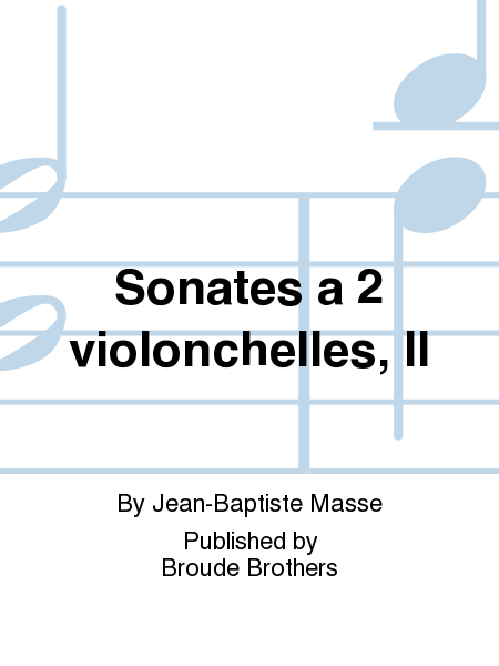 Sonates a 2 violonchelles II. PF 7