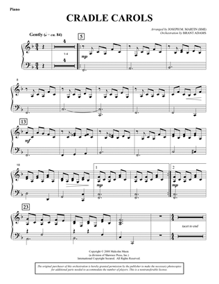 Cradle Carols (from Carols For Choir And Congregation) - Piano