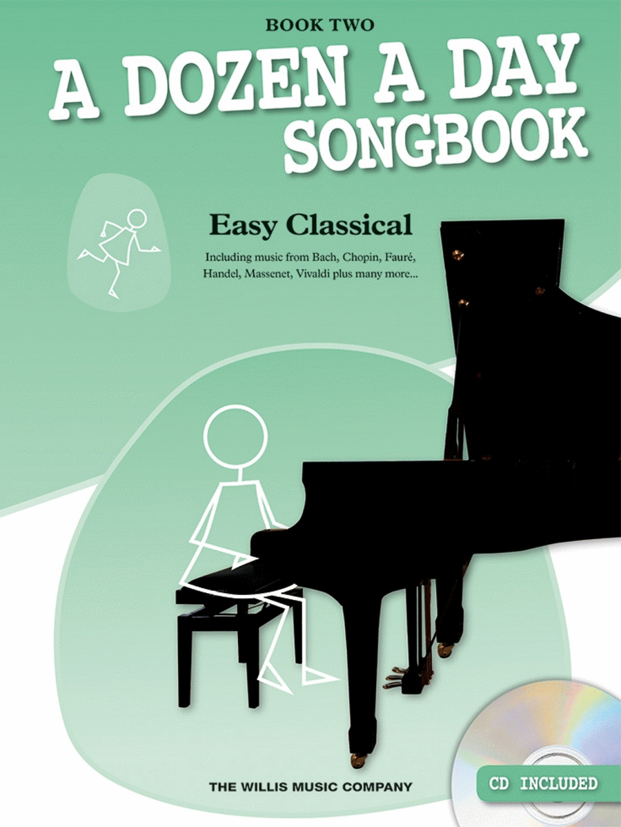 A Dozen a Day Songbook – Easy Classical, Book Two Piano Method scores gallery preview page 1