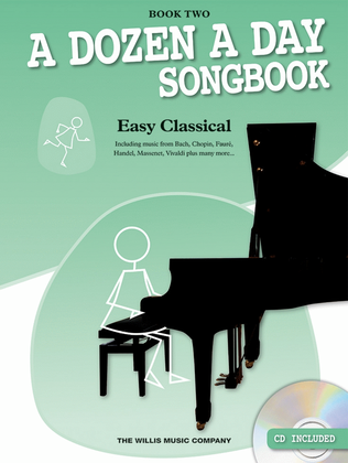 Book cover for A Dozen a Day Songbook – Easy Classical, Book Two