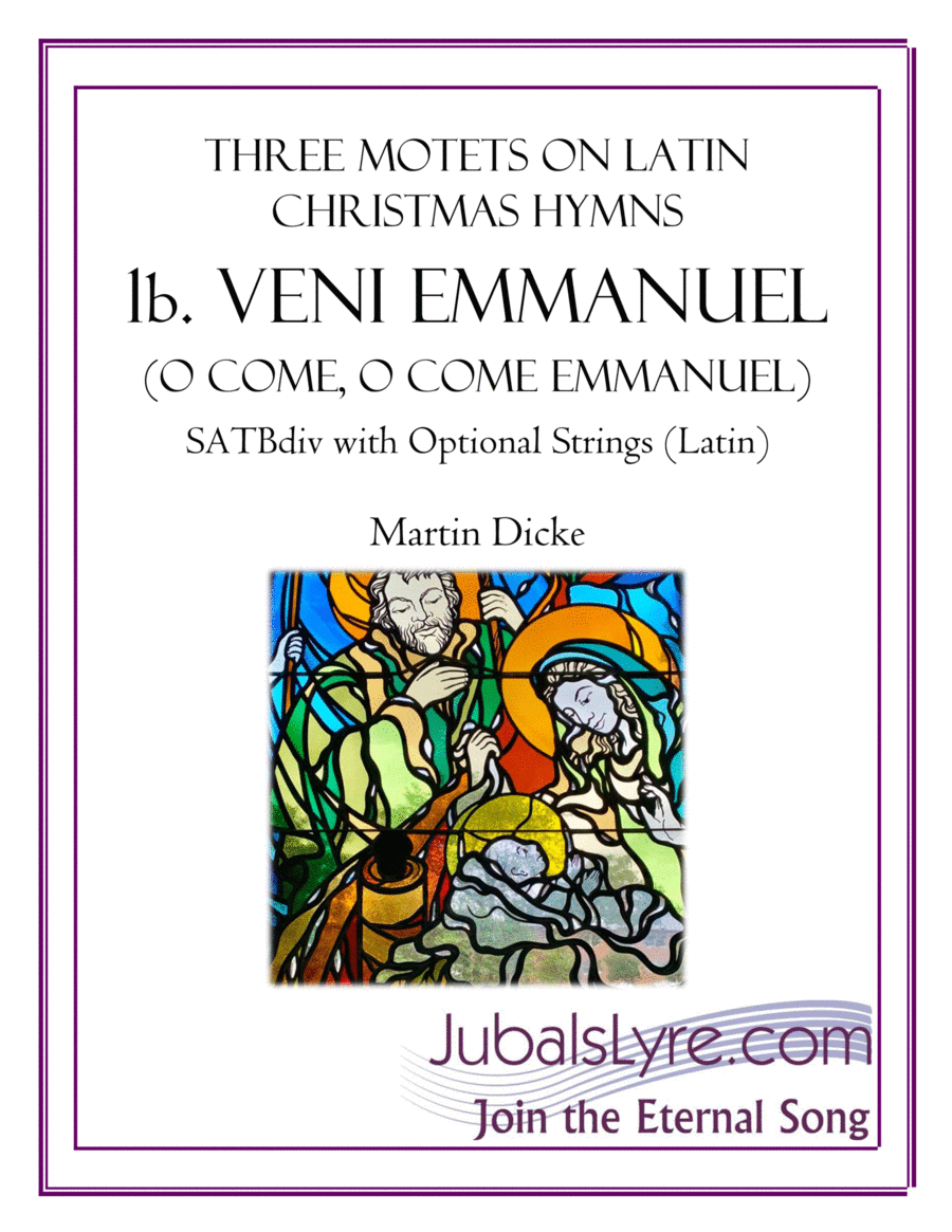 Veni, Veni Emmanuel (SATBdiv) 4-Part scores gallery preview page 1