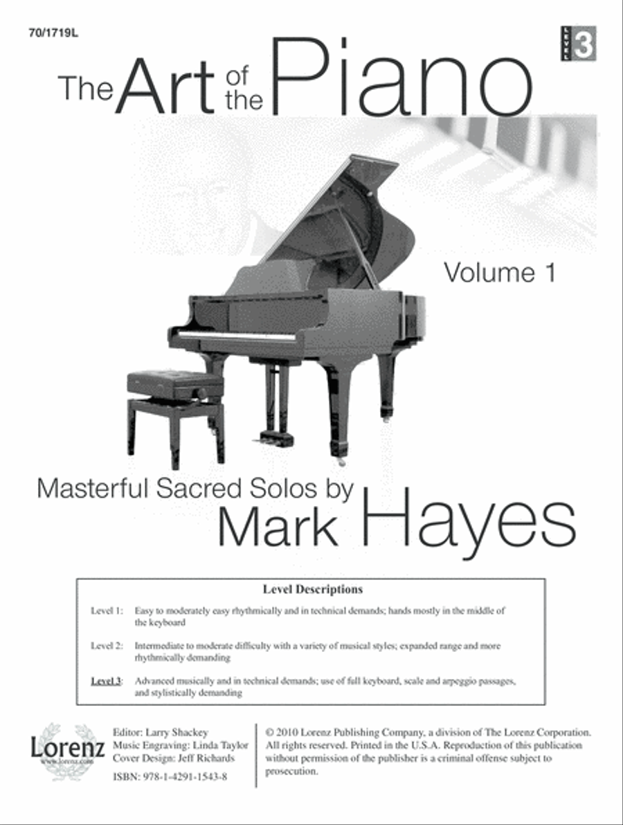 The Art of the Piano by Mark Hayes Piano Solo - Digital Sheet Music