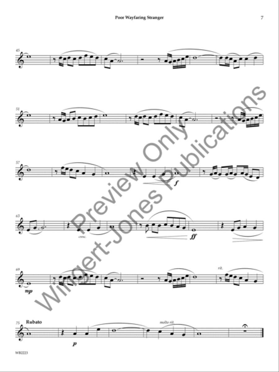 Solo Performance Collection Horn scores gallery preview page 4