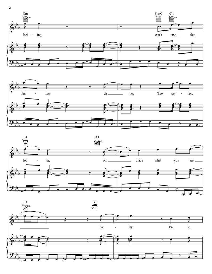 License To Chill License To Chill Piano, Vocal, Guitar scores gallery preview page 2