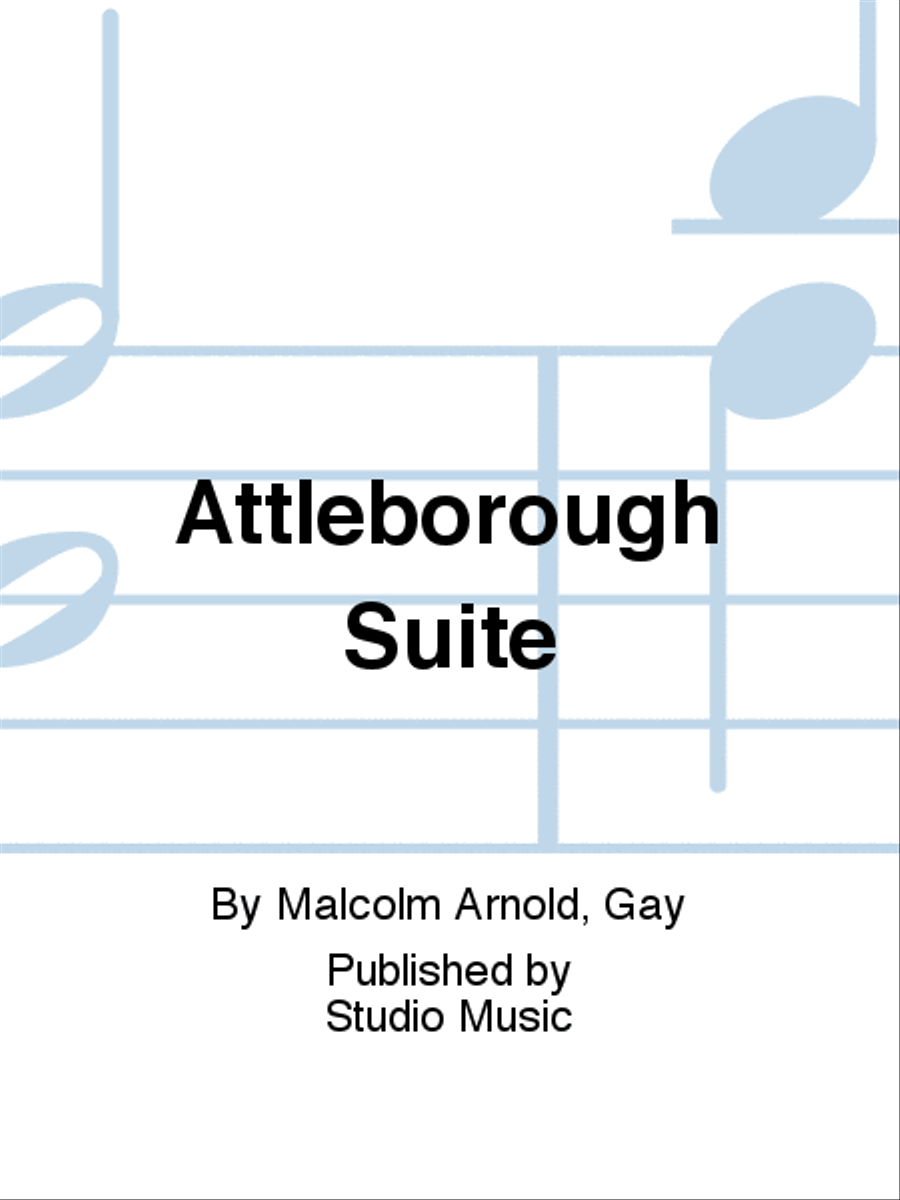 Attleborough Suite Brass Band scores gallery preview page 1