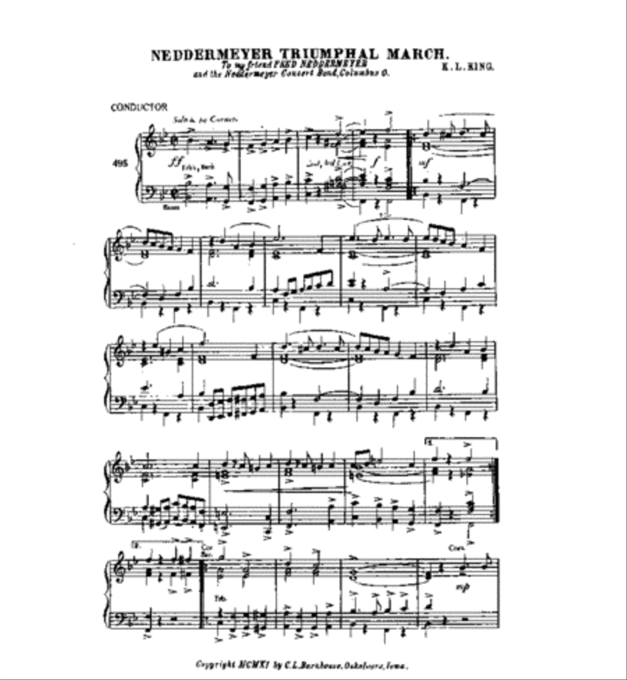 Neddermeyer Triumphal Condensed Score scores gallery preview page 2