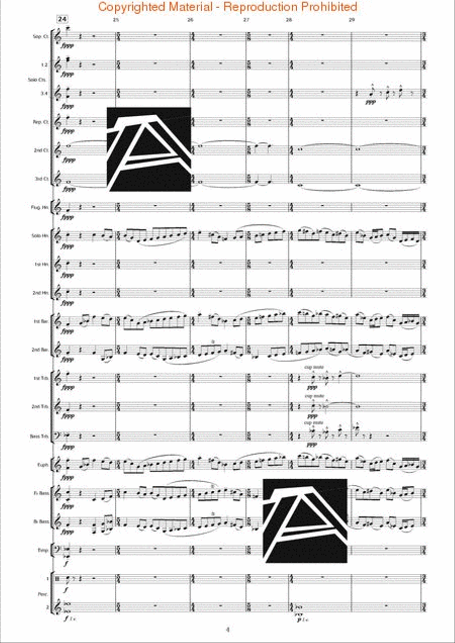 Surround Sound Brass Band scores gallery preview page 5