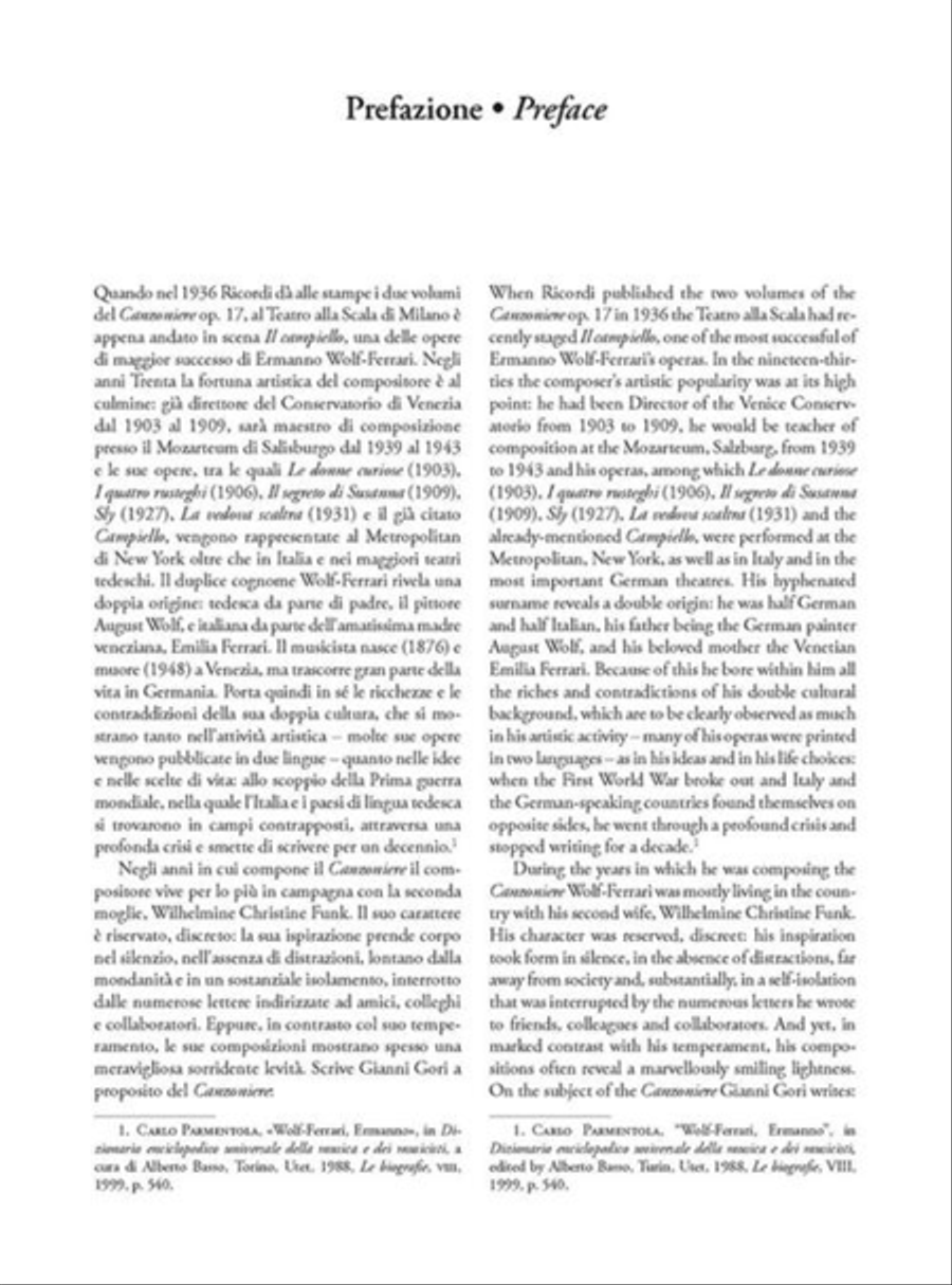 Canzoniere Op. 17 Canzoniere Op. 17 Tenor Voice scores gallery preview page 3