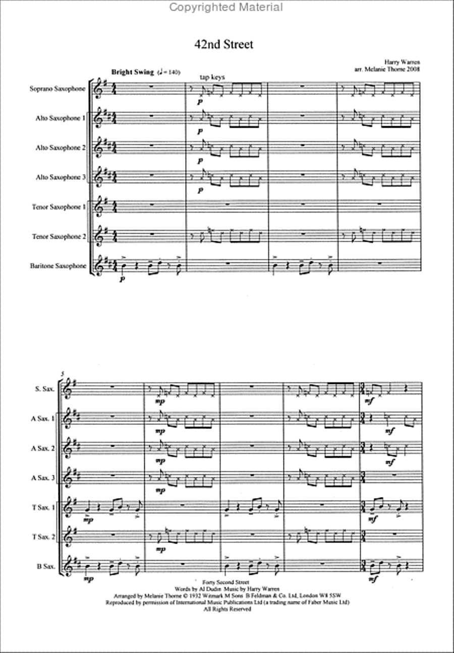 42nd Street Chamber Music scores gallery preview page 2