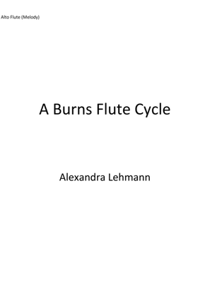 Book cover for A Burns Flute Cycle
