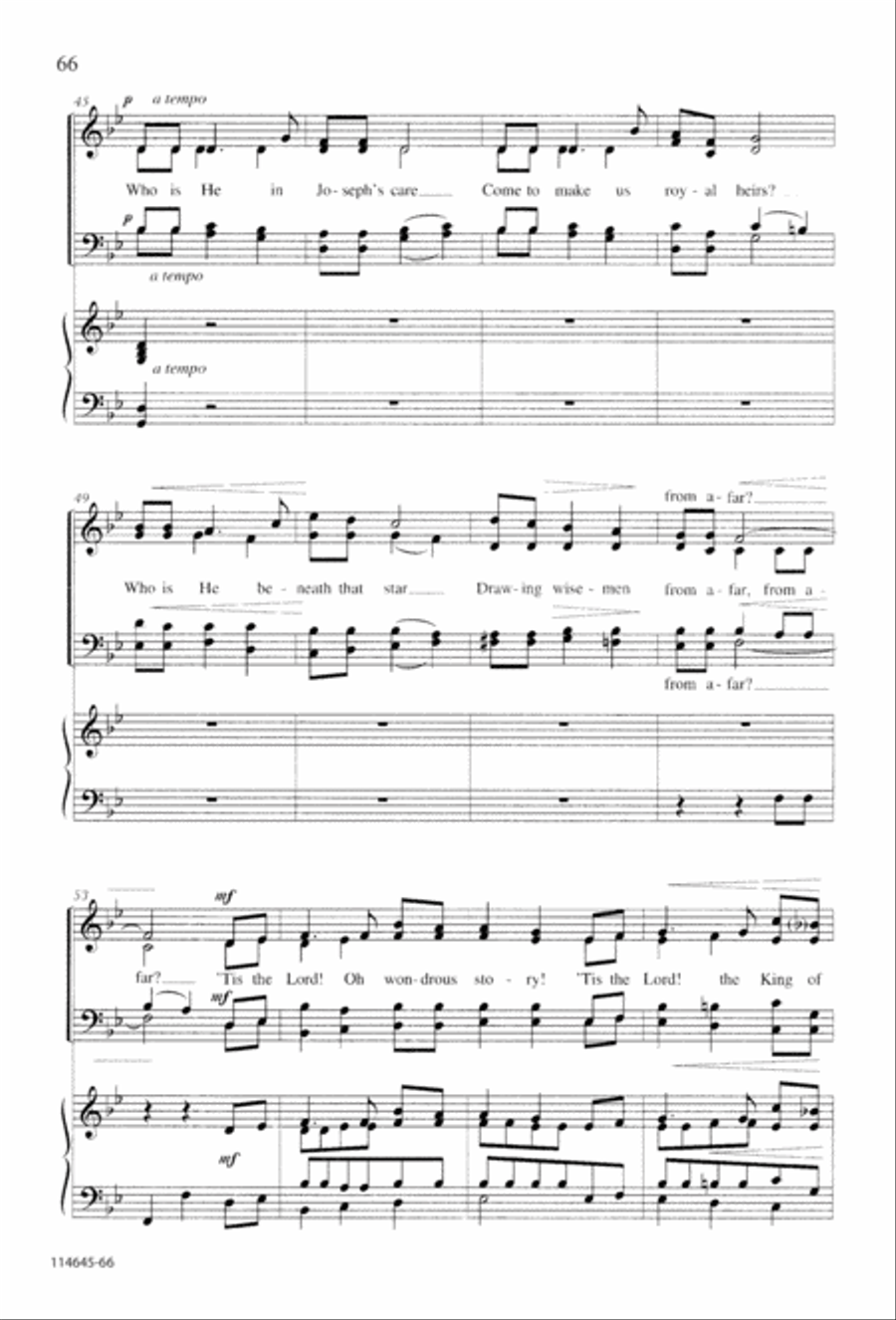 The Newborn King The Newborn King 4-Part scores gallery preview page 74