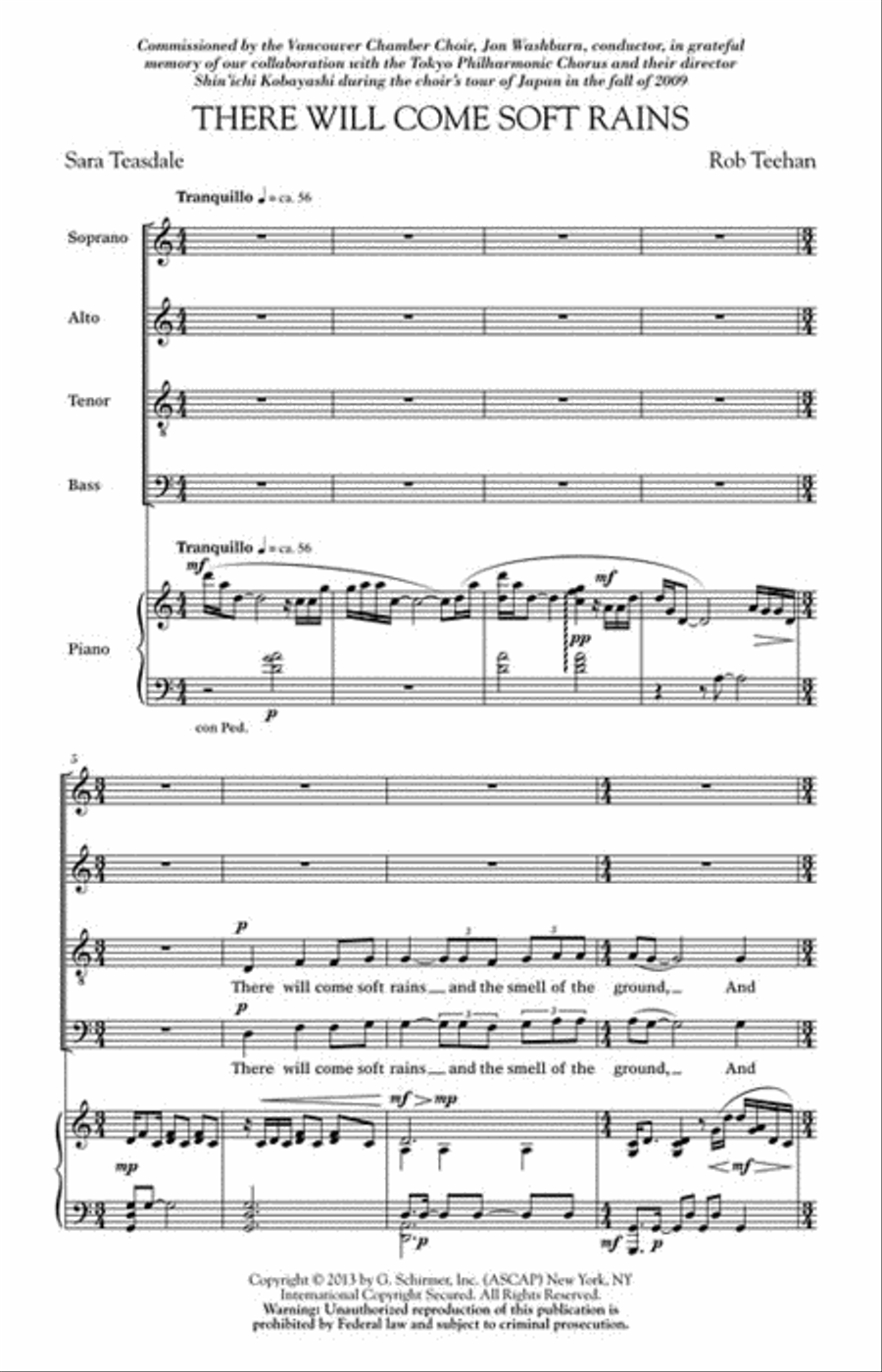 There Will Come Soft Rains Divisi scores gallery preview page 2
