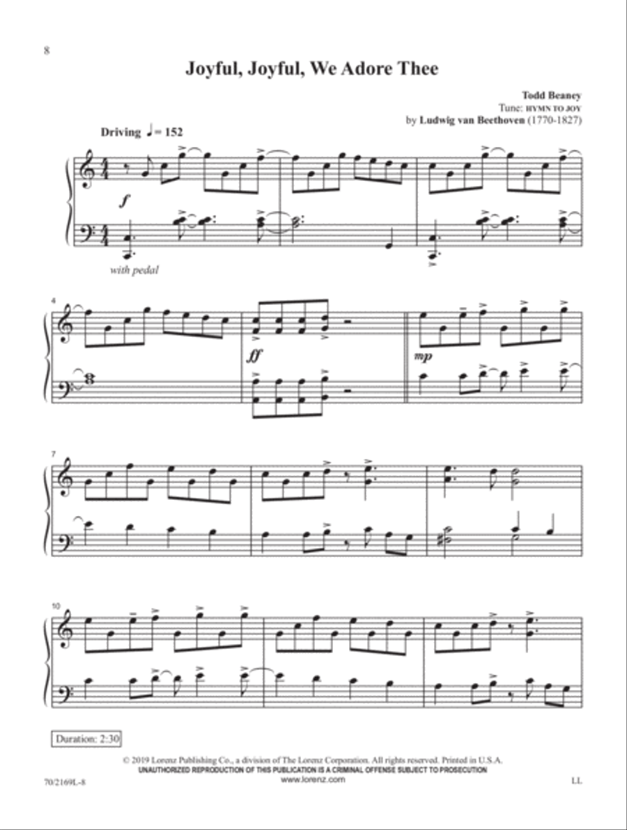 Risen Indeed! Piano Solo scores gallery preview page 5