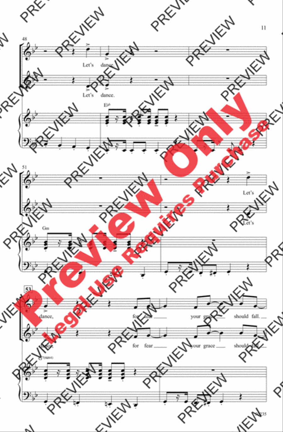 Let's Dance Women's Choir scores gallery preview page 11