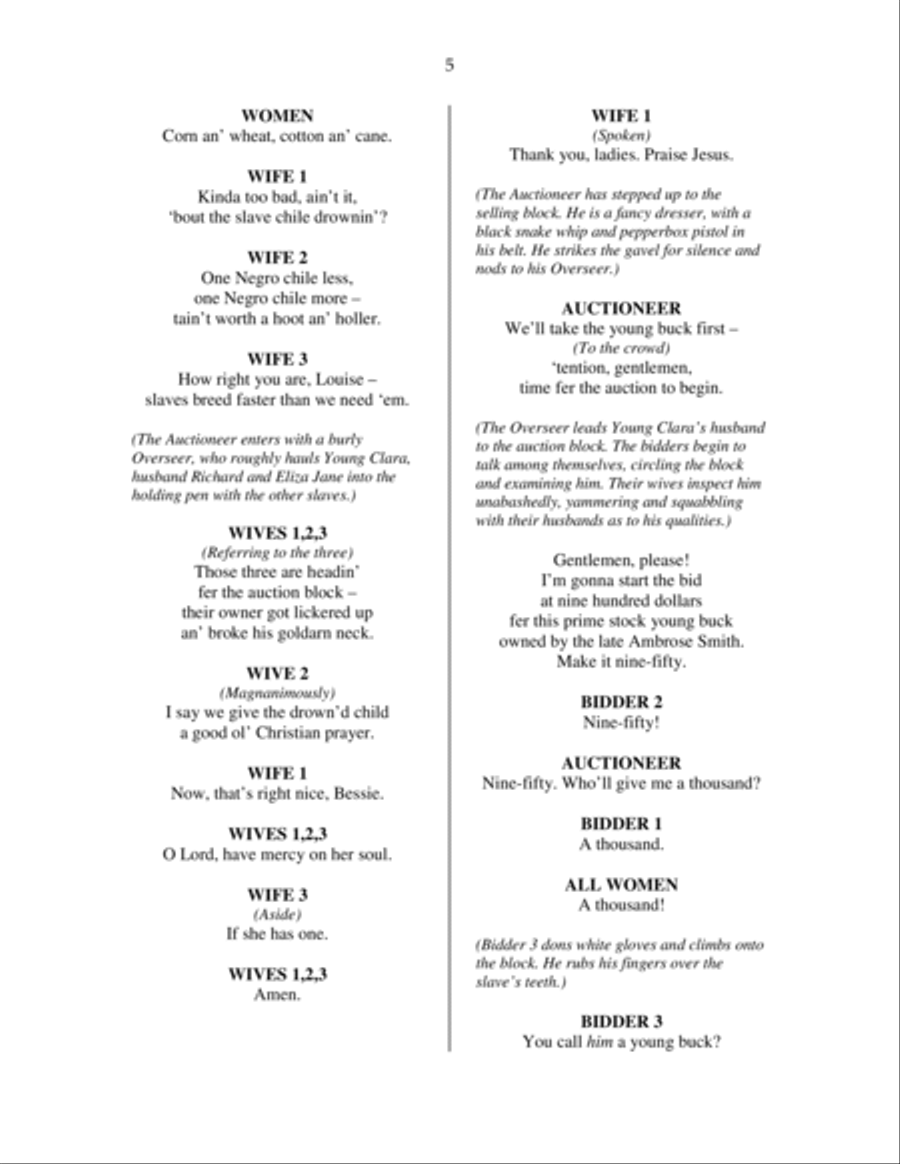 Gabriel's Daugher (Downloadable Libretto) Libretti scores gallery preview page 4