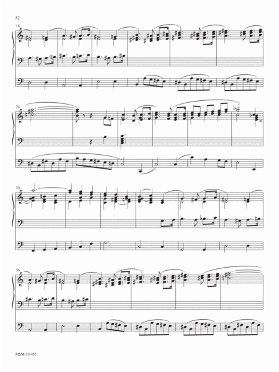 Allegro maestoso from Sonata No. 2 Organ scores gallery preview page 2