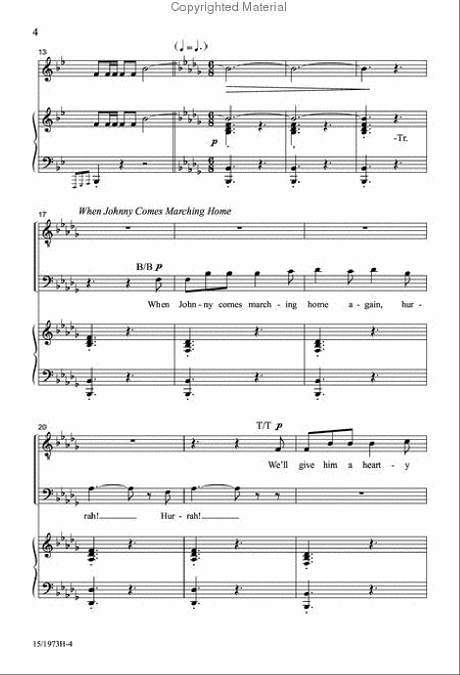 A Patriotic Salute TTBB scores gallery preview page 3
