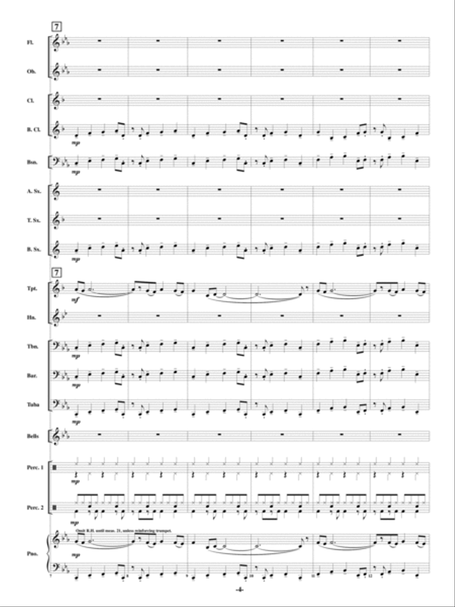 Chillaxin' Concert Band scores gallery preview page 3