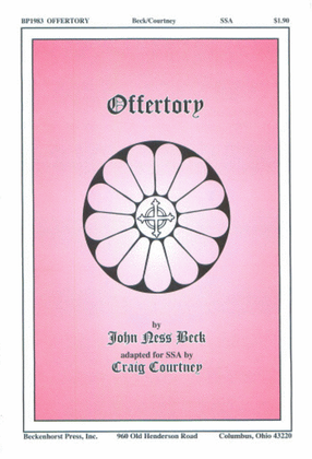 Book cover for Offertory - SSA