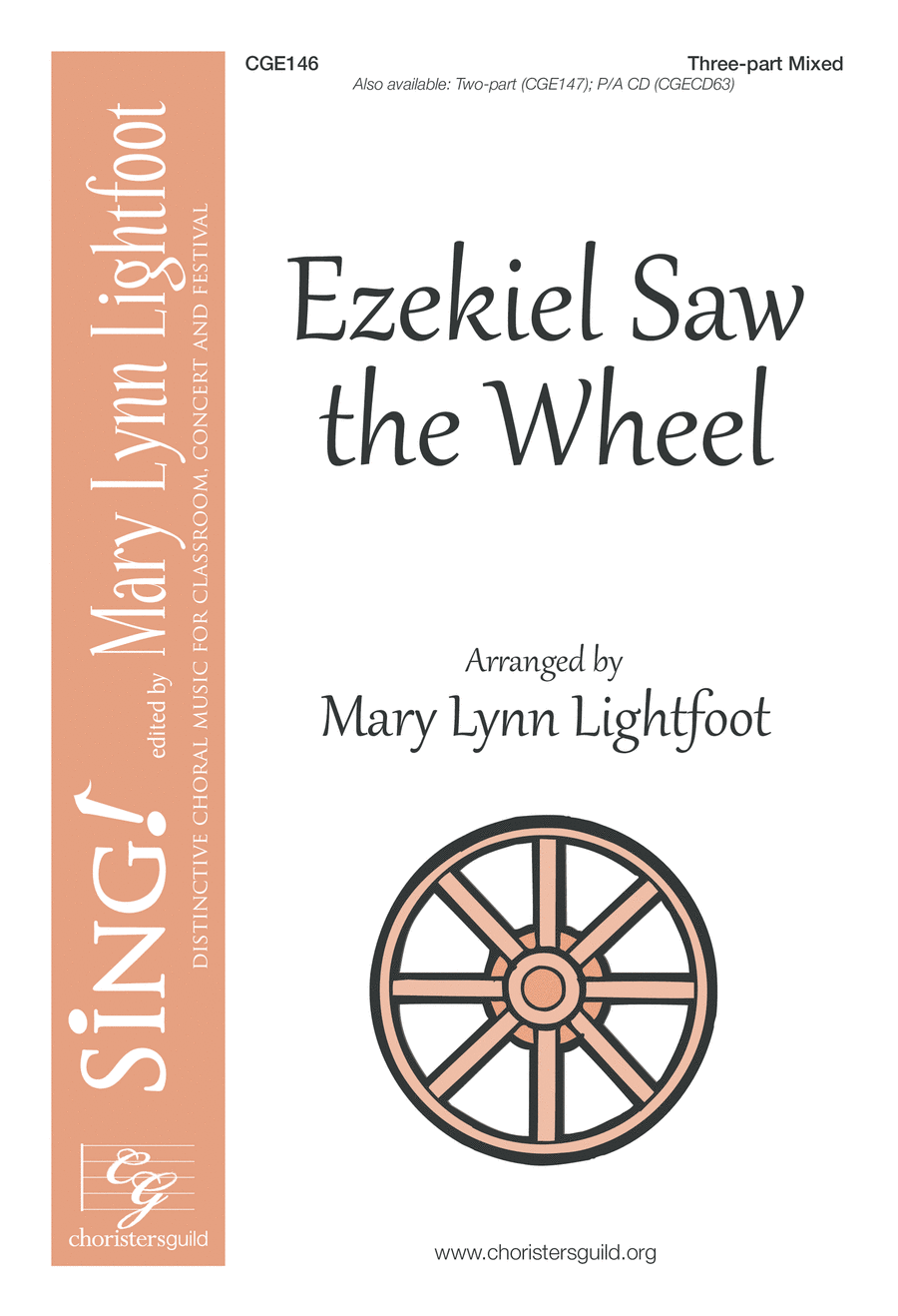 Ezekiel Saw the Wheel Three-part Mixed 3-Part scores gallery preview page 1